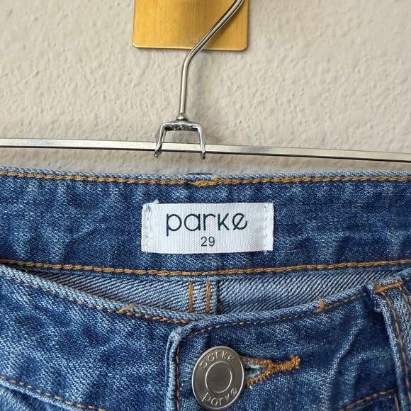 Parke 90’s Straight Jeans in Medium Wash Size 29 - Picture 4 of 6